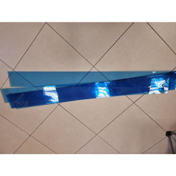 Plošča za izdelovanje kabin -Modra 1480X140 mm 1,0 mm