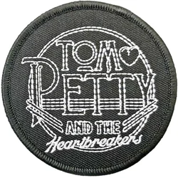 Tom Petty & The Heartbreakers Circle Logo Iron-On Patch