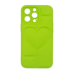 Maska za telefon MATTE HEART za Iphone 13 Pro, Zimzelena