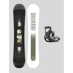 Salomon Pulse + Pact Black L 2026 Snowboard Set uni