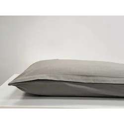 Jastučnica Tamna Siva boja 40x60cm 100% pamuk Dezen Glat
