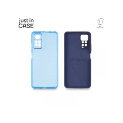 JUST IN CASE 2u1 Extra case MIX paket PLAVI za Redmi Note 11 pro