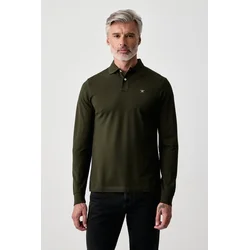 Hackett London majica z dolgimi rokavi moška bombažna