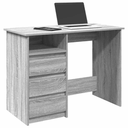 Radni stol boja hrasta sonome 102x50x75 cm konstruirano drvo