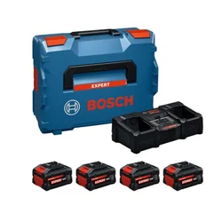 Bosch Set 2 x Baterija EXBA18V-55 18V, 5.5 Ah, 2 x Baterija EXBA18V-80, 18V, 8.0 Ah,  i Adapter EXAL18V2-320, 1600A0373Y