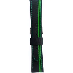 Kožni kaiš 24mm Crna 24.132