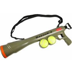 FLAMINGO Metalec žog BazooK-9 z 2 tenis žogicama