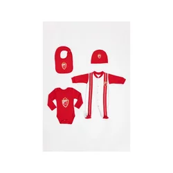 CRVENA ZVEZDA Set za dečake 4/1/ bela-crvena