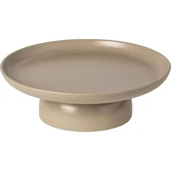COSTA NOVA Pacifica krožnik na nogi, 89 mm, premer: 268 mm, kostanj