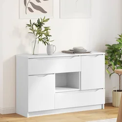 Kreveta s ladicama Bijelo 100 x 30 x 65,6 Konstruirano drvo