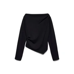 VERO MODA Majica VMMILLE črna