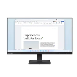Monitor LENOVO L24-4e 23.8 /IPS/1920x1080/100Hz/4ms/HDMI/ VGA/crna