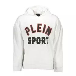 PLEIN SPORT Muški Duks FIPS220_BIANCO_01-WHITE, Beli