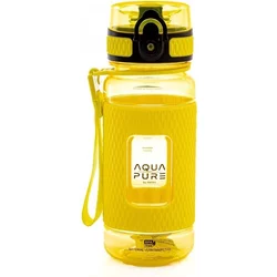 Astra Steklenička za zdravo vodo Aqua Pure 400ml rumena