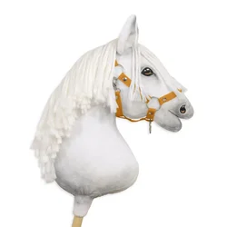 BB Nastavljiva ovratnica za konje Hobby Horse A3 - gorčična