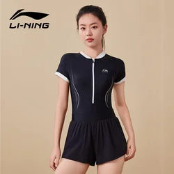 Li-Ning Ženski jednodelni kupaći kostim 4611, Crni