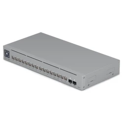 Ubiquiti UniFi Switch Pro Max 16 PoE - 4x 2,5GbE, 12x GbE, 2x SFP+, Etherlighting, PoE+/PoE++ (PoE budget 180W)
