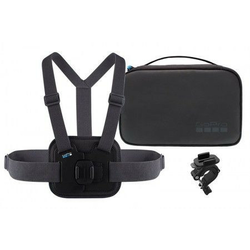 GoPro Sports kit (chesty + handle bar seat post pole mount +...