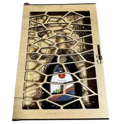 Zarić Kraljica Gift Box 2 čaše - model saće