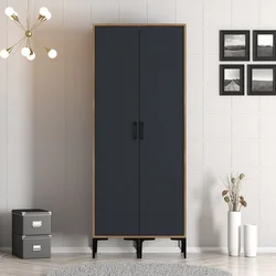 Hanah Home Garderober Kumsal SS, 80x201.4x47.5 cm, Antracit