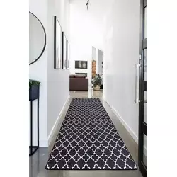 Conceptum Hypnose Tepih Kupa, 100x200cm, Crno-beli
