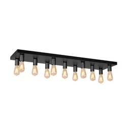 Spot svetiljka FILO 11xE27/60W/230V crna