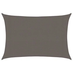 Jedro za zaštitu od sunca 160 g/m2 antracit 3 x 4 m HDPE