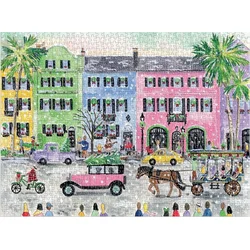 Galison Puzzle Božič v Charlestonu 1000 kosov