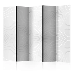 artgeist Paravan White Waves I, 5-Delni, Dvostranski