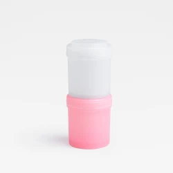 Herobility Kutijica za čuvanje hrane, 2 komada, 100ml, Roze i Bela