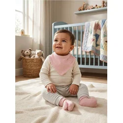 Sinsay - Portikla i čarape sa motivom srca 2 pack - pastelno roze