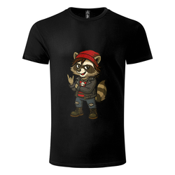 Majica sa štampom (unisex) Rakun