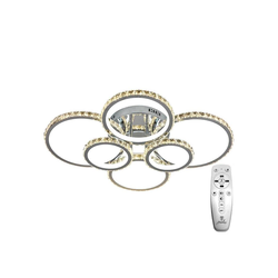 LED prigušiva prislonjen plafonski luster LED/205W/230V 3000-6500K + sa daljinskim upravljačem