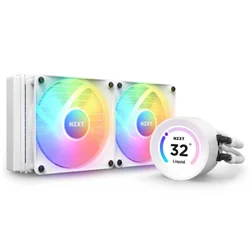 NZXT Kuler sa vodenim hlađenjem Kraken Elite 240 RGB beli