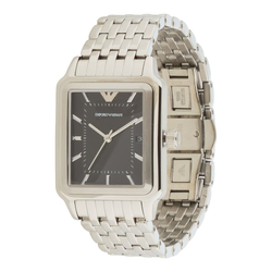 Emporio Armani Analogna ura črna/srebrna