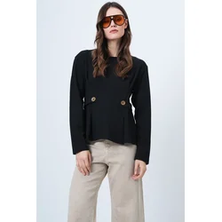 Trend Alacati Stili Ženska bluza Alc-X14701, Crna