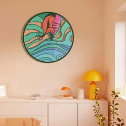 Wallity Zidna dekoracija Nature’s Melody 49 x 49 cm