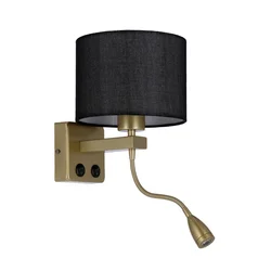 Polo Zidna Lampa 2 1x40W E27 + 2W LED