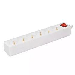 Kabl Surge Prosto NV06K-3/WH switch/6 utičnica/3m