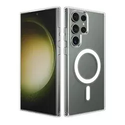 Torbica Magsafe za Samsung S918B Galaxy S23 Ultra transparent