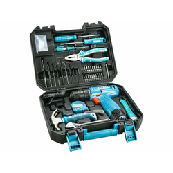Total alati 81-delni set alata sa 12v šrafilicom