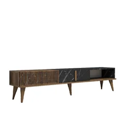 Hanah Home Milan 845HCT3093 TV polica, Braon-crna