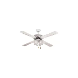 Plafonski ventilator 4xE27/70W/230V prečnik 132 cm beo