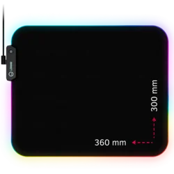 Mousepad Lorgar Steller 913 360mm x 300mm x 3mm Black (LRG-GMP913)
