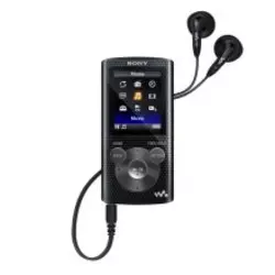 SONY MP3 predvajalnik NWZ-E383B, črn, 4GB