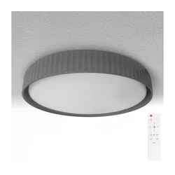 Brilagi - LED prigušiva plafonska svetiljka LUCIA LED/48W/230V prečnik 41 cm siva + daljinski upravljač