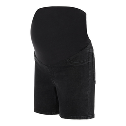 MAMALICIOUS Jeans pajkice Amy, črna