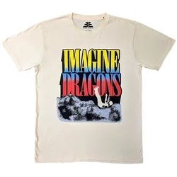 Imagine Dragons Majica Falling Clouds Unisex Natural M