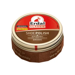 Erdal Krema za negu i poliranje obuće, 55ml, Braon