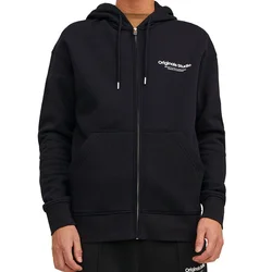 Jack & Jones dukserica Jorvesterbro Sweat Zip Hood Noos za muškarce